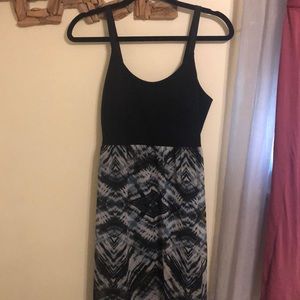 Hi-low summer dress